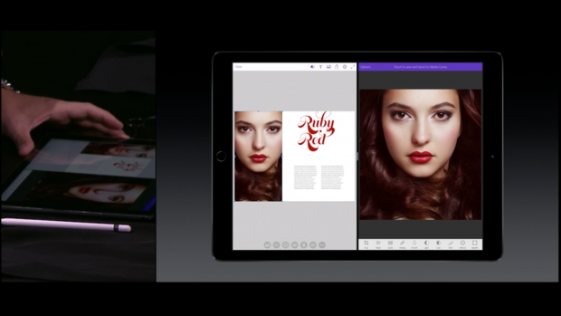 Apple-Präsentation zum iPad Pro (Bild: Apple/Screenshot: Golem.de)